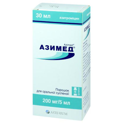 Світлина Азимед порошок для оральної суспензії 200 мг/5 мл 30 мл